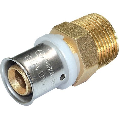 Raccord comisa 16x1/2P-2 tipo H compatible prensado
