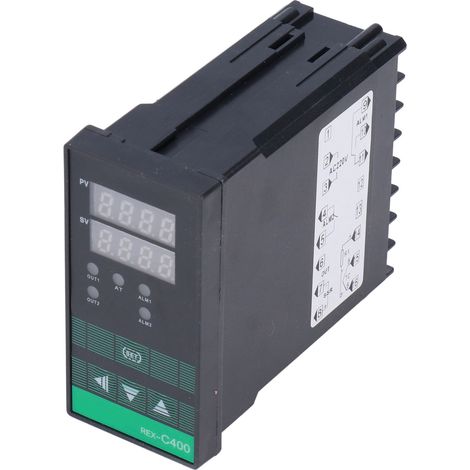 Digitalthermostat 0-400°C, digitaler Temperaturregler für Heizung und Kühlung, 220 V Wechselstrom (1/5)