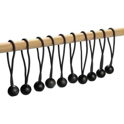 Sandow Élastique de Fixation pour Bâche Résistant Lot de 10 Pièces (1/3)