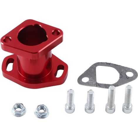 Adecuado para el conector del carburador VM22 rojo, puerto del colector de admisión, adaptador de carburador, suministros automotrices (1/3)