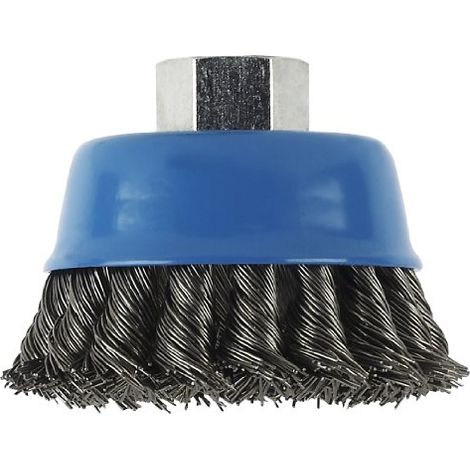 BOSCH - SPAZZOLA A TAZZA PER SMERIGLIATRICI CON FILO INTRECCIATO M14 -  Ø100MM (1/3)