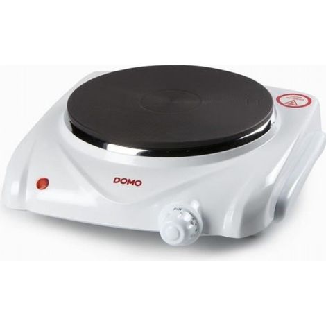 Plaque de Cuisson - Mobile Electrique DOMO DO309KP en fonte - Blanc