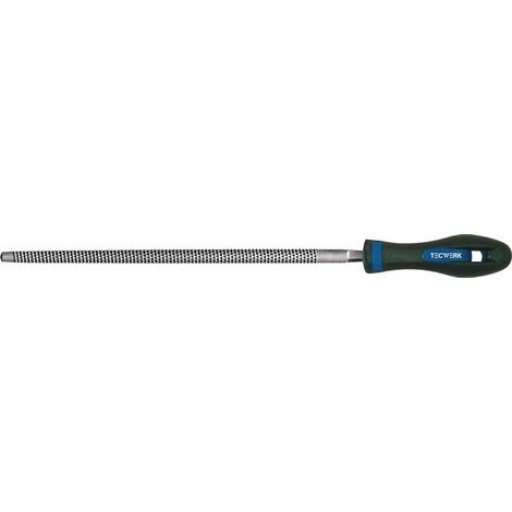 TECWERK Holzraspel DIN 7263 E L.200mm Q.8mm Hieb 2 rd.2K-Ergo TECWERK