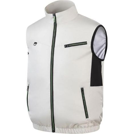 Gilet De Refroidissement avec Ventilateurs De Climatisation pour Hommes Femmes, Gilet De Refroidissement Léger À Séchage Rapide, Vêtements De Travail Rafraîchissants pour Les Voyages (1/5)