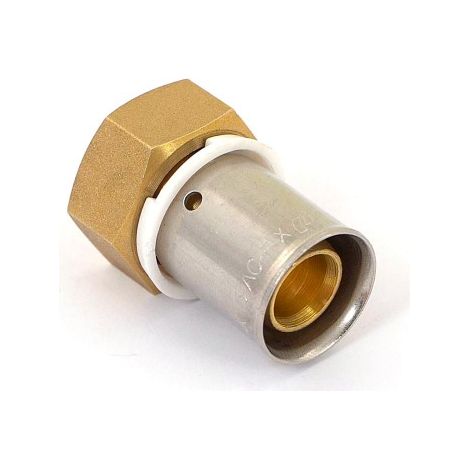 Raccord PER à sertir - Union femelle - Diam 20 mm - Filetage 15x21 - BOUTTÉ (1/5)