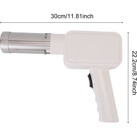 Machine à pâtes sans fil portable, avec 9 moules à pâtes, 2 outils pour saucisses, presse-pâtes automatique rechargeable pour pâtes maison (blanche). (1/5)