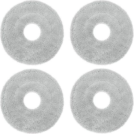 Panni di ricambio per mocio compatibili con Dreame L10 Ultra/ L10S Pro/ L10S Ultra/ L10S Pro Ultra Heat/ L10 Prime/ L20 L30 L40 L50 Ultra/ X30 X40 X50 Ultra/Mova E30 Ultra P50 Pro Ultra/Xiaomi X10+ X2 (1/5)