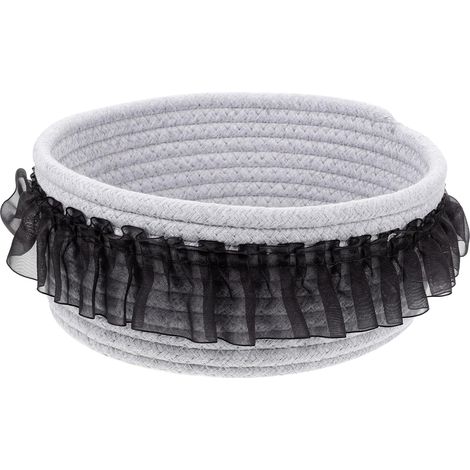 de Rangement Corde de Coton Tress e pour Bureau et Maison (1/5)