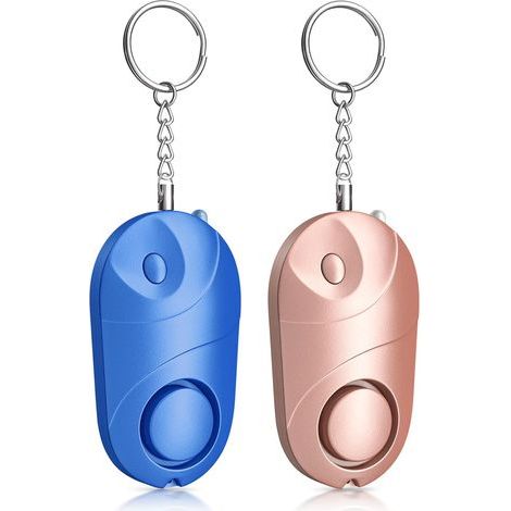 3 Alarme Personnelle Porte-clés 140dB LED Autodéfense Urgence Enfants Femmes (1/5)