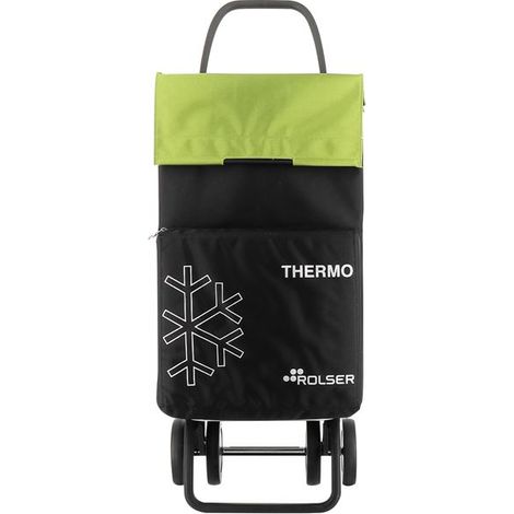 Poussette de marché 4 roues 46l noir - Rolser - TER060NEGRO/LIM (1/5)