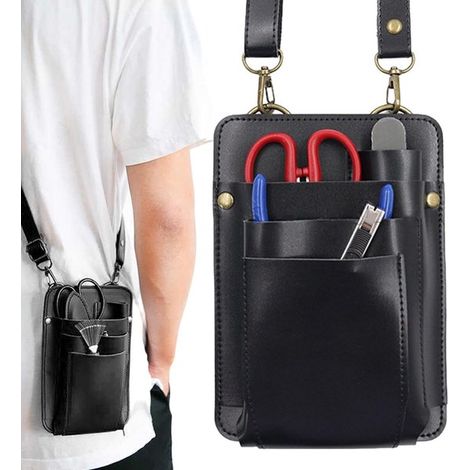 Porta forbici universale in pelle PU, forniture per fioristi, porta forbici in pelle PU, borsa a tracolla per attrezzi da giardino, set di attrezzi da giardino per stilisti (1/5)
