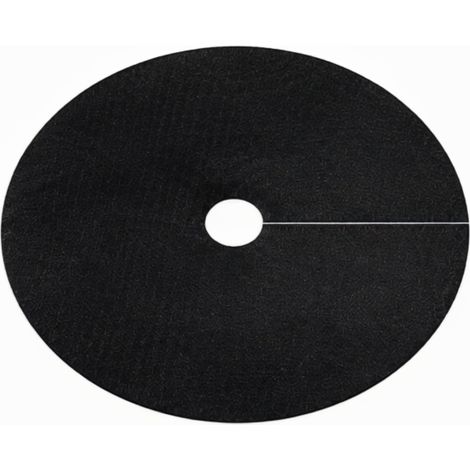 Irovami Barrière anti-mauvaises herbes Root Ring : 91 cm (36 pouces) en tissu non tissé noir - Couverture de paillis respirante et réutilisable pour plantes de jardin (1/5)