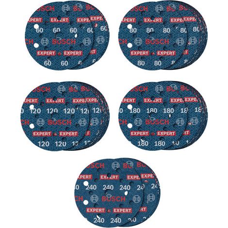 Bosch EXPERT O780 Foil Sanding Disc Set 125 mm 55 pcs 2608902429 (1/4)