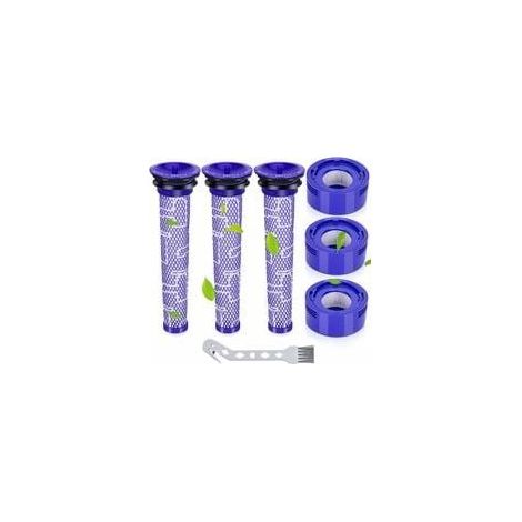 7-teiliges Ersatzfilterset für Dyson V8 und V7 Akku-Staubsauger. (1/5)