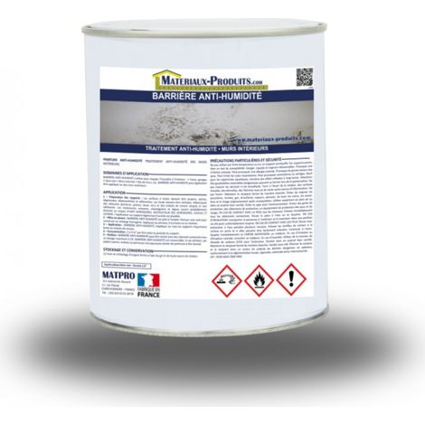 Barrière anti-humidité - 20 L Blanc mat - MATPRO