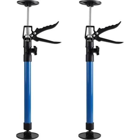 2 serre-cadres de porte 50-115 cm, barres de fixation de charge, supports télescopiques, supports réglables en hauteur, capacité de charge maximale 40 kg, pour le support des cadres d (1/5)