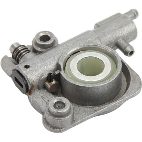 Bomba de aceite con engranaje helicoidal metálico de repuesto para motosierra CS350 CS2600 CS360T P021010890-Crezuo-Crezuo