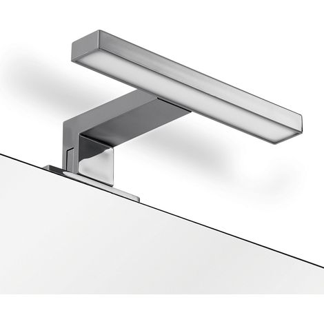 Lampada applique led 18 cm con attacco universale in resine termoplastice 4943 serie Gedy MADEIRA Cromato (1/2)