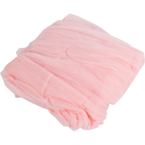 Elegantes, farbiges Moskitonetz für Kinderzimmer, Babyzimmer, Rosa (1/5)