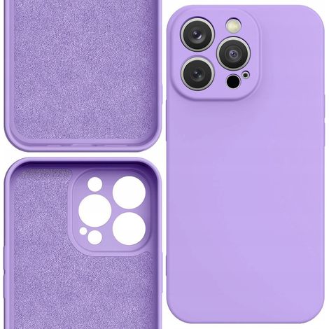 Silikonhülle für iPhone 14 Plus, lila (1/5)