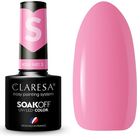Esmalte de uñas híbrido Claresa Kiss Me 3 - 5 g (1/3)