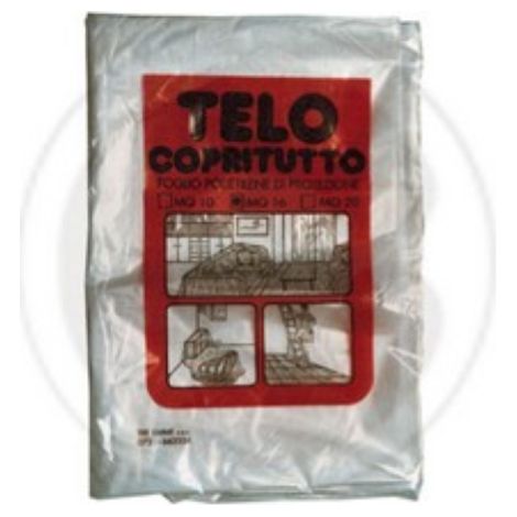 BA che de protection en polyA thylA ne 4x4 m pour la protection des meubles et des sols