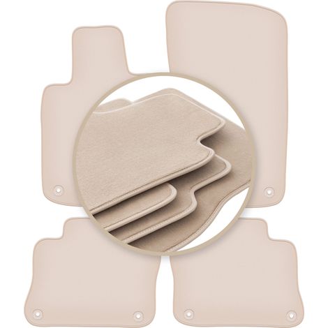 Alfombrillas beige de primera calidad para: Porsche Panamera fastback 2009-2016 (1/5)