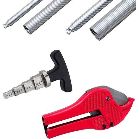 6-teiliges TOP-Werkzeug-Set für Alu-Mehrschicht-Verbundrohr 16 x 2 und 20 x 2 mm