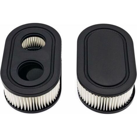 Filtre de tondeuse à gazon 2 pièces,remplacement Briggs Stratton,filtre à air de tondeuse à gazon,filtre à air de moteur,tondeuse à moteur remplace 798452 593260 5432K,accessoires de tondeuse à gazon (1/5)