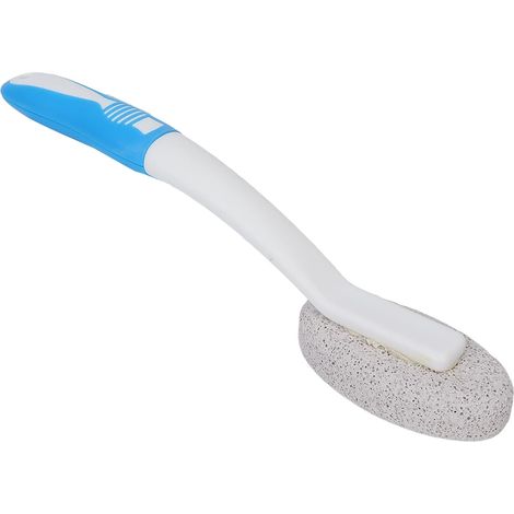 Détachant Tenace, Brosse de Nettoyage en Pierre Ponce avec Manche Extra-long pour Toilettes, évier, Piscine, Salle de Bain, Cuisine (1/5)