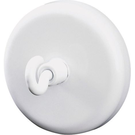 Dahle Magnet  (Ø x H) 47 mm x 32 mm rund, mit Haken Weiß 1 St. 95861