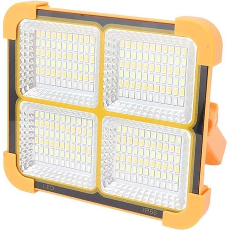 Solarbetriebene Tragbare Handlampe, Aufladbare Scheinwerfer, Gart (1/5)