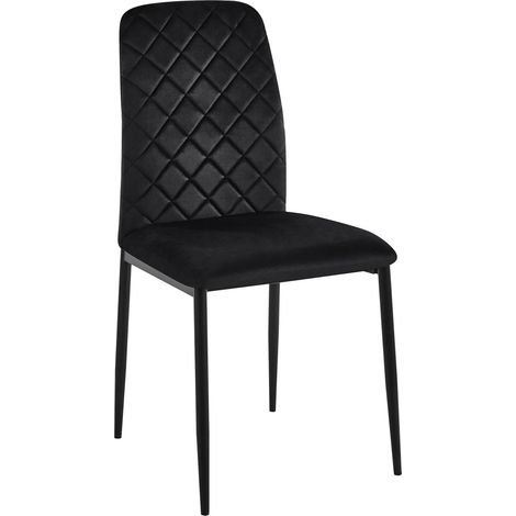 Maverik Velvet Polstersessel, schwarz (1/5)