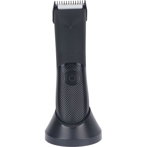 Tondeuse à poils pour homme, lame incisive, étanche, rechargeable par USB, rasoir électrique pour l'aine, les aisselles et le torse (1/5)