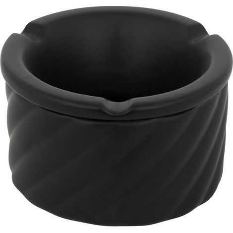 Aschenbecher Wavy Bliss 13 cm, modernes Design, 10,5 x 10,5 x 6 cm