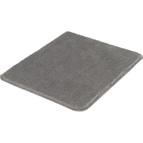Kleine Wolke Badteppich Marco anthrazit Polyester 50 x 60 cm Badvorleger, Teppiche & Toilettensitzabdeckungen (1/2)