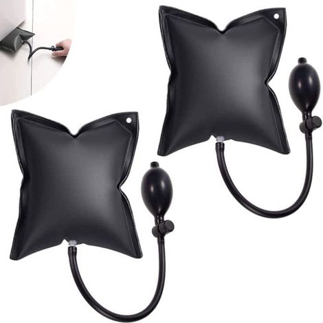 Air Wedge Pump Wedge Coussin d'air de Levage, 2PCS Coussin de Montage Pompe à Air Wedge Outils à Main Bricolage Inflable (1/4)