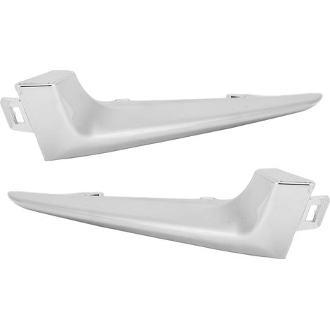 1 paire de garnitures de pare-chocs avant 23478374, anti-rayures élégantes et durables, moulures de pare-chocs de remplacement pour Malibu 2016-2018 (1/5)