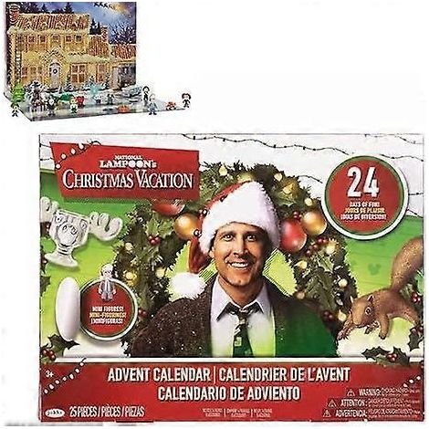 Calendrier de l'Avent pour filles 2024 - Calendrier de Noël avec accessoires et décorations de Noël - Brioche à la cannelle (1/5)