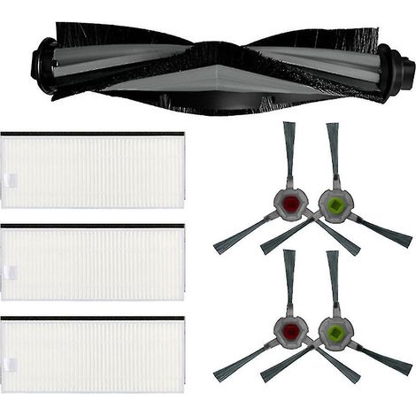Brosse latérale du filtre pour aspirateur Ecovacs Deebot Ozmo U2/DGN22 (1/4)