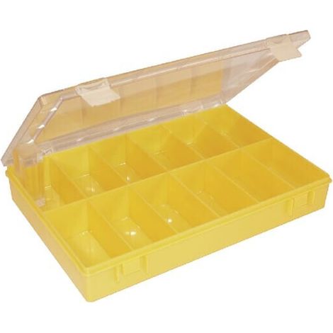 Hünersdorff Scatola minuteria (L x L x A) 250 x 180 x 45 mm Scomparti: 12 suddivisione fissa Contenuto 1 pz.