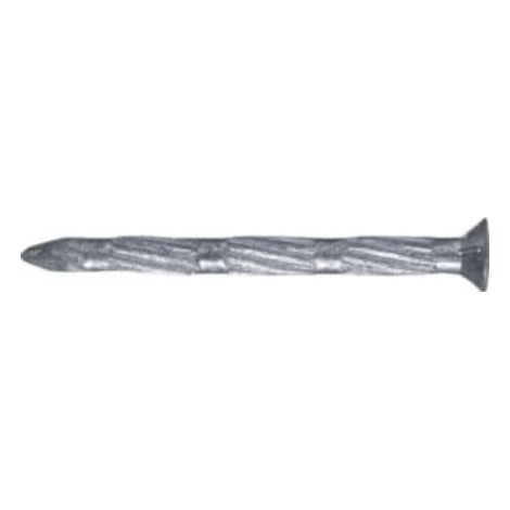 Stahlnagel D. 4,5 x Länge 80 mm Stahl gehärtet metallisiert BÄR
