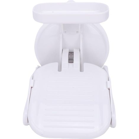 Repose-pieds de Douche, Tabouret de Rasage Pliable et Antidérapant en ABS avec Ventouse Puissante et Bosses de Massage, pour le Soutien des Jambes de la Salle de Bain et le (1/5)