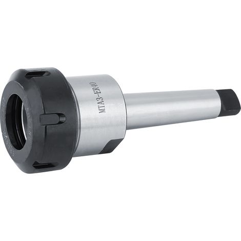 MTA3 ER40UM Spannzangenfutter aus Kohlenstoffstahl mit Morsekonus für Dreh- und Fräsmaschinen (3-26 mm) (1/5)
