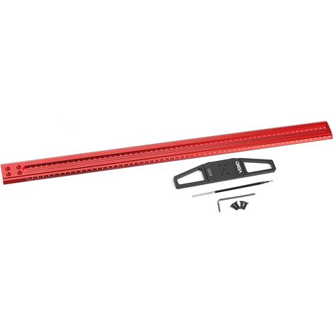 Règle T-Type Marking Ruler Multifonction Woodworking Tool Ruler 600mm Fantablau