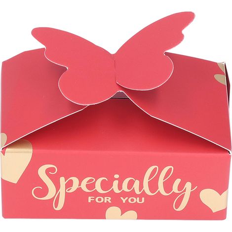50 pièces Boîtes Cadeaux Sécurisées Durables Élégantes Adorables Compactes Portables pour Mariages Anniversaires Fêtes (1/5)