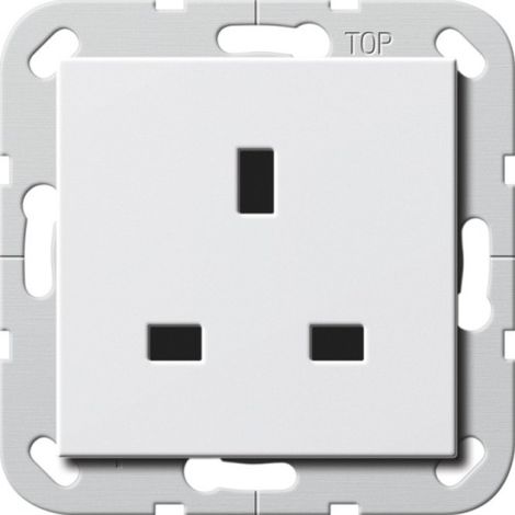 Gira Base BS 13 A SH System 55 Blanco puro [277603], 2776 03