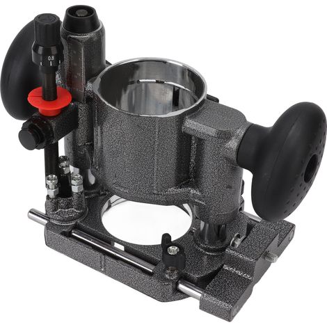 Ensemble de protection de plateau rabattable pour coupe-bordures, 12 trous, double poignée, alliage d'aluminium, rouge (1/5)