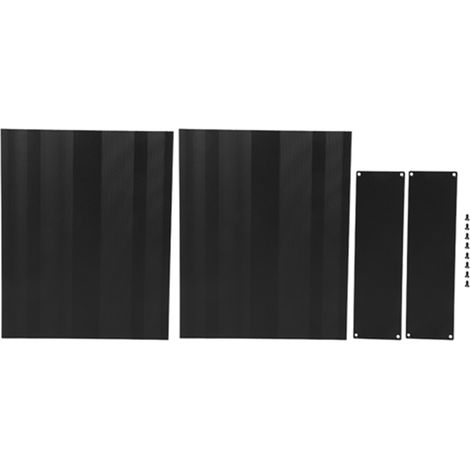 Boîtier Projet Aluminium Noir Mat 2x178x220mm Coffret Étanche Électronique DIY Boîtier PCB 2 Coques (1/5)
