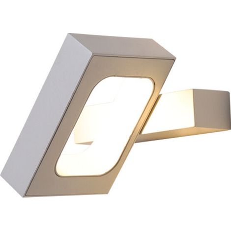 SABIR Applique murale rotative LED 5W, lèche-mur pour salon, cage d'escalier, couloir, 6000K, lumière chaude - blanc, 1pc (1/3)